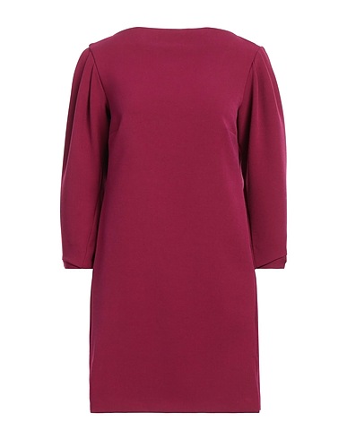 SUOLI Vestito corto Magenta 65% Poliestere, 32% Viscosa, 3% Elastan