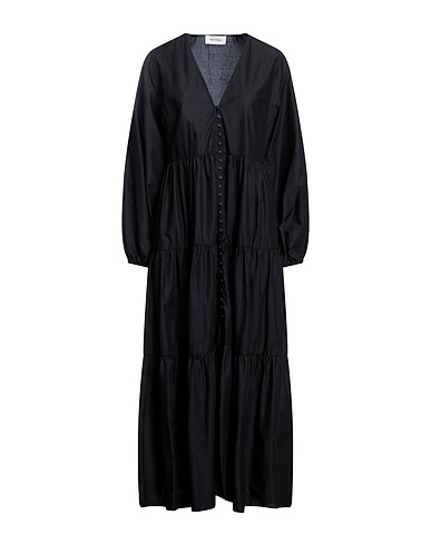 MATTEAU Long dress Black 100% Cotton