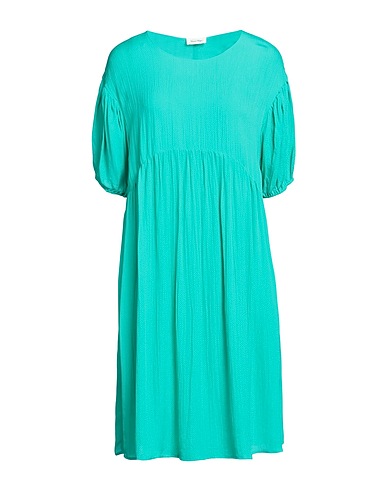 AMERICAN VINTAGE Midi-Kleid Smaragdgrün 100% Viskose