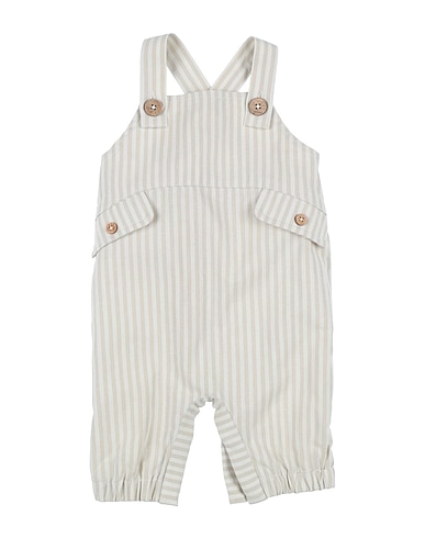 LIL' ATELIER Baby jumpsuit  Sand 100% Organic cotton