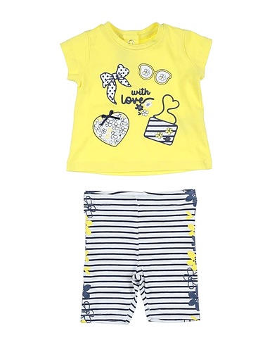 CHICCO Baby co-ord  Yellow 95% Cotton, 5% Elastane