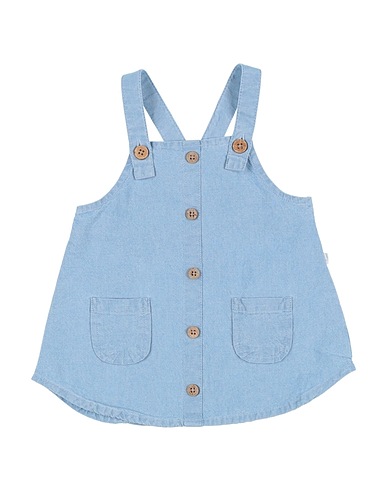 LIL' ATELIER ベビーロンパース  ライトブルー コットン 100%