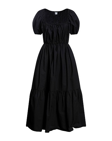MATTEAU Long dress Black 100% Organic cotton