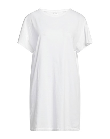 AMERICAN VINTAGE Short dress White 100% Organic cotton
