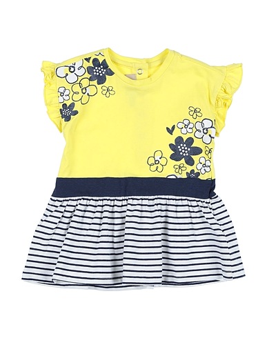 CHICCO Vestido para bebé  Yellow 95% Cotton, 5% Elastane