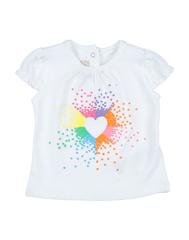CHICCO T-shirt White 95% Cotton, 5% Elastane