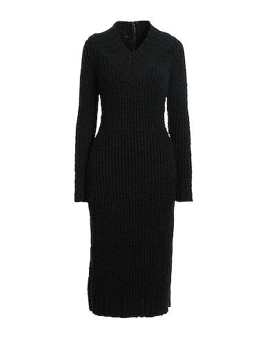 DOLCE&GABBANA Tubino Nero 93% Lana Vergine, 7% Poliammide