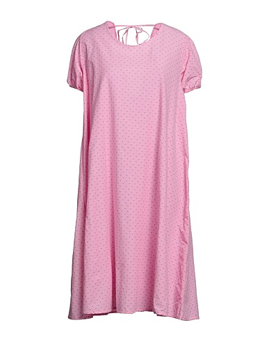 AMERICAN VINTAGE Midi dress Pink 51% Lyocell, 49% Cotton