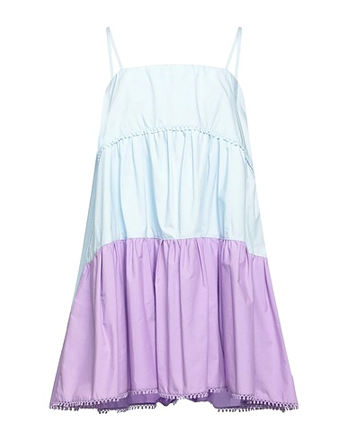 DOROTHEE SCHUMACHER Short dress Sky blue 100% Cotton
