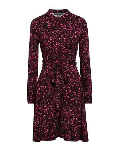 FRENCH CONNECTION Shirt dress Plum 94% Viscose, 6% Elastane