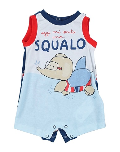 CHICCO Strampelanzug für Babys Azurblau 100% Baumwolle