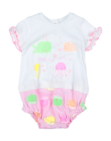 CHICCO Baby jumpsuit  White 100% Cotton