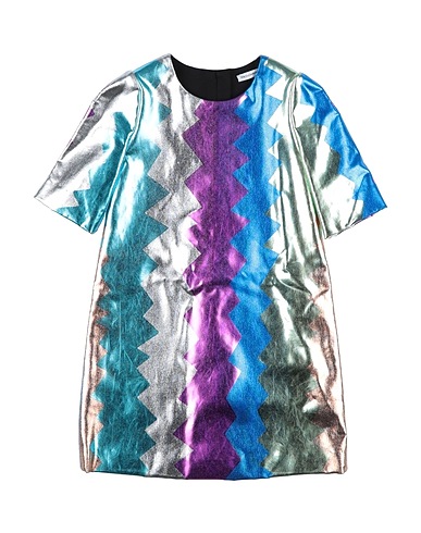 DOLCE&GABBANA Vestido para bebé  Silver 90% Cotton, 10% Elastane