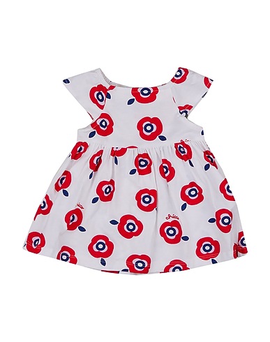 CHICCO Babykleid Weiß 100% Baumwolle