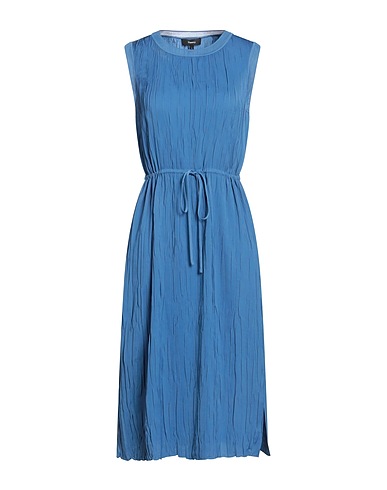 THEORY Midi dress Pastel blue 100% Polyester