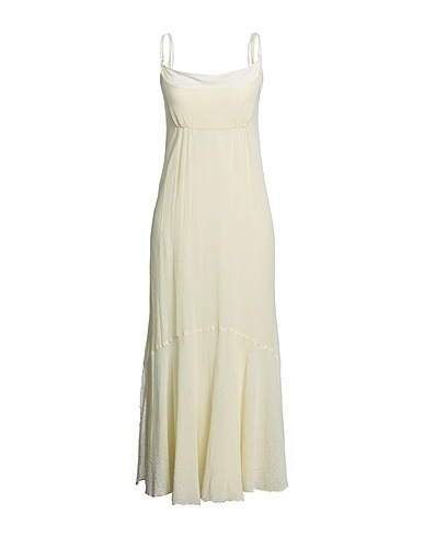 SPORTMAX Midi dress Cream 85% Acetate, 10% Silk, 5% Polyamide