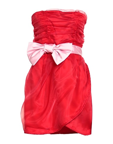 LE.CI.CA.LÈ Short dress Red 100% Polyester