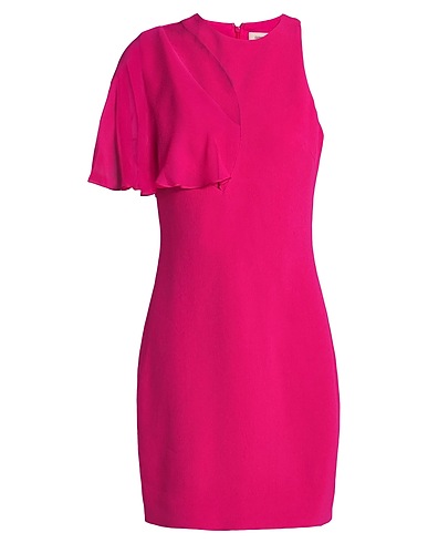 CUSHNIE ET OCHS Midi dress Fuchsia 97% Viscose, 3% Elastane