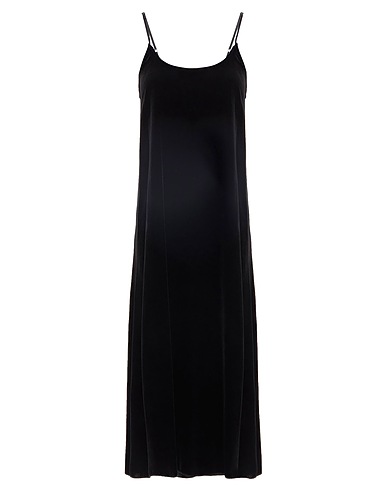 ENZA COSTA Midi dress Black 82% Rayon, 18% Silk