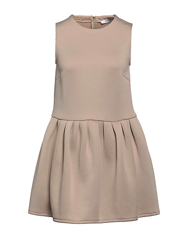 MAX MARA Office dress Sand 46% Polyester, 43% Cotton, 11% Polyamide