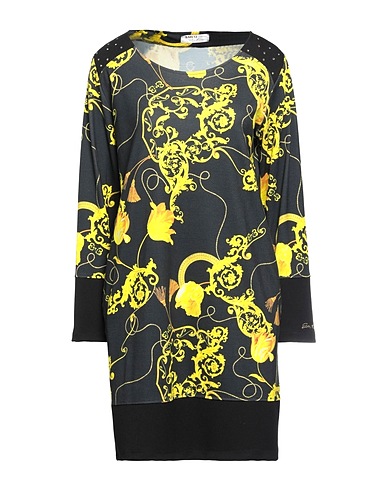 EAN 13 Short dress Charcoal 70% Viscose, 25% Polyamide, 5% Elastane