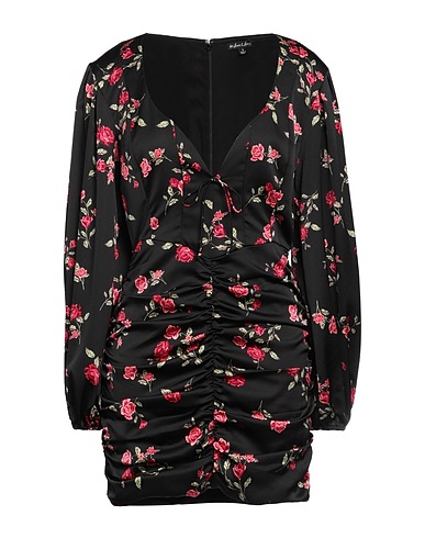 FOR LOVE & LEMONS Short dress Black 100% Recycled polyester