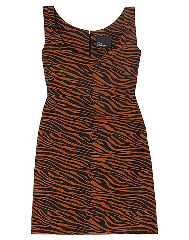 LISA MARIE FERNANDEZ Short dress Brown 100% Linen