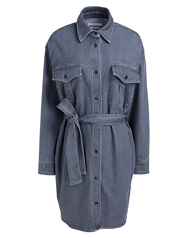 RAG & BONE Vestito chemisier Antracite 100% Cotone
