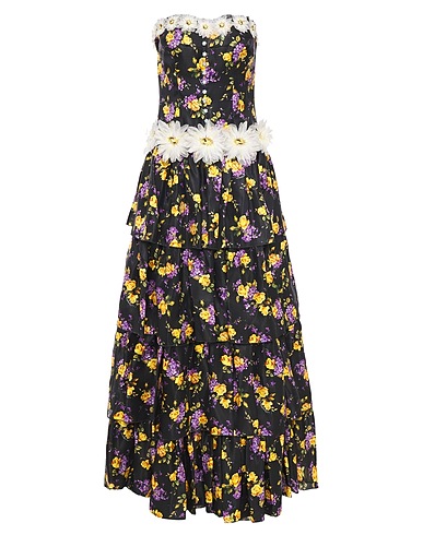 DOLCE&GABBANA Long dress Black 100% Silk