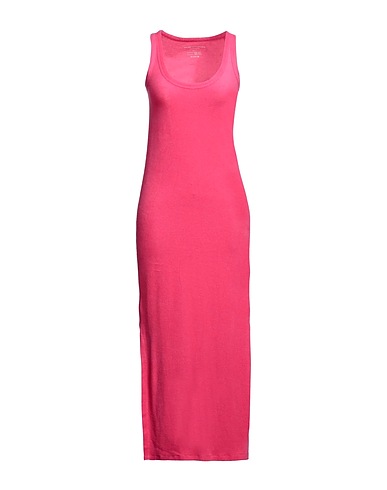MAJESTIC FILATURES Long dress Fuchsia 50% Cotton, 50% Modal