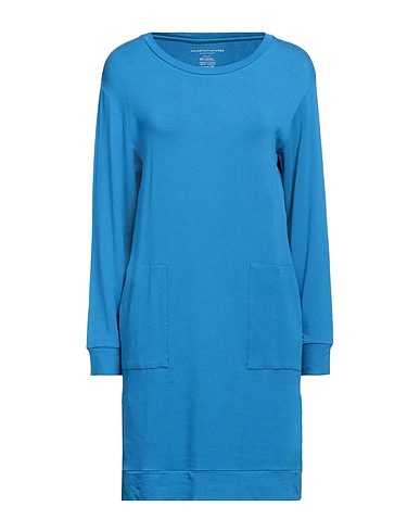 MAJESTIC FILATURES Short dress Azure 96% Viscose, 4% Elastane