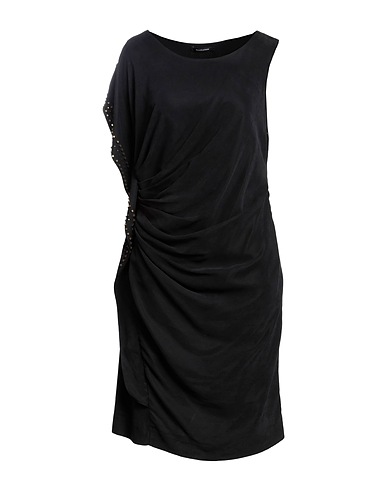 ROCCOBAROCCO Short dress Black 100% Viscose
