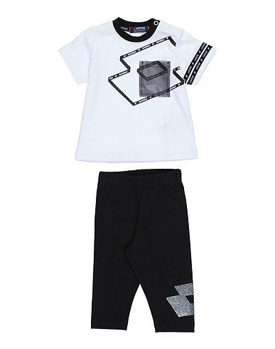LOTTO Baby co-ord  White 96% Cotton, 4% Elastane