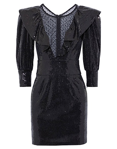 DUNDAS Sequin dress Black 100% Polyester