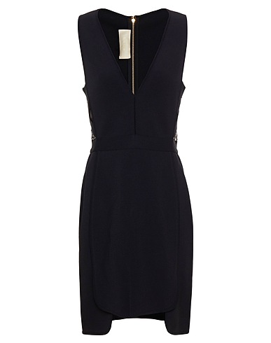 ELIE SAAB Kurzes Kleid Schwarz 42% Viskose, 33% Polyamid, 23% Acetat, 2% Elastan