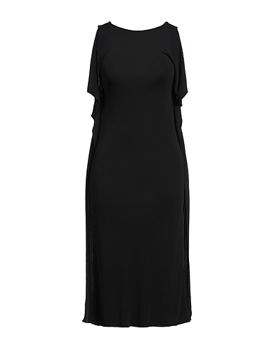 ROSSOPURO Midi dress Black 100% Viscose