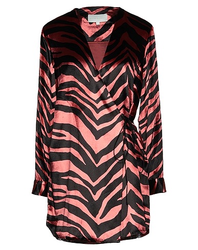 MICHELLE MASON Short dress Copper 82% Rayon, 18% Silk