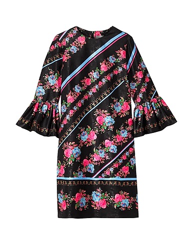 ERDEM Short dress Black 97% Polyester, 3% Elastane