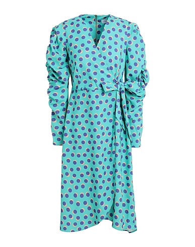 CLOSET Vestito da ufficio Turchese 100% Poliestere