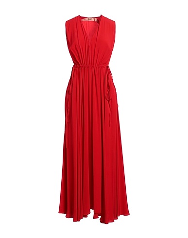 N°21 Long dress Red 69% Acetate, 31% Silk