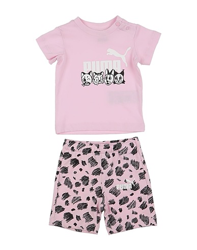 PUMA Baby co-ord  ESS+ PUMA MATES Infants Set
 Pink 100% Cotton, Polyester