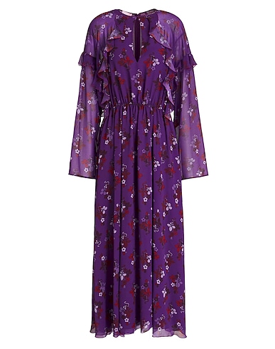 GIAMBA Long dress Plum 100% Polyester