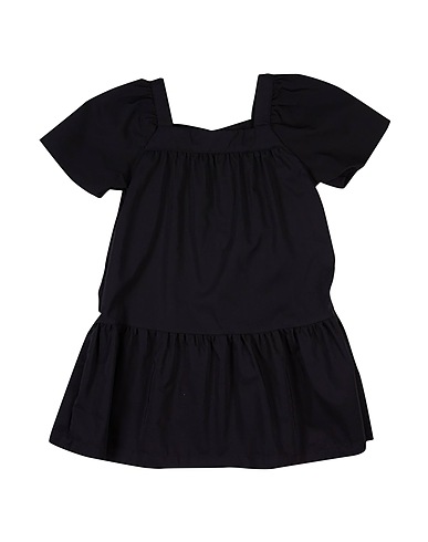 TO BE TOO Vestito Nero 65% Cotone, 35% Altre Fibre