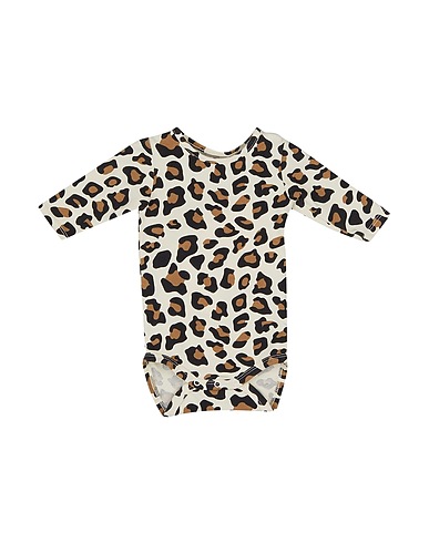 NAME IT® Baby bodysuit Ivory 95% Organic cotton, 5% Elastane