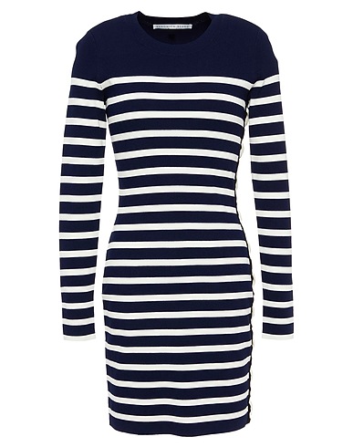 VERONICA BEARD Short dress Navy blue 83% Viscose, 17% Polyester