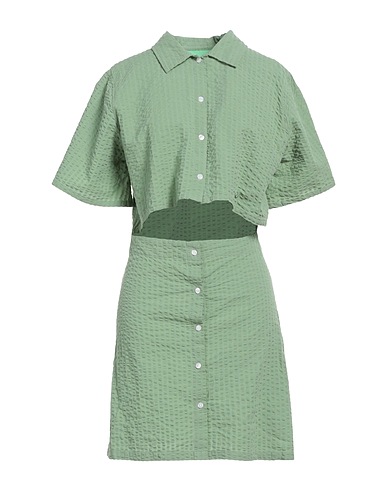 JJXX by JACK & JONES Hemdkleid Salbeigrün 100% Baumwolle