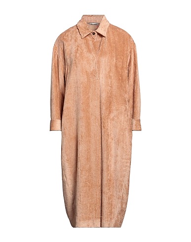 CAPPELLINI by PESERICO Vestito midi Cammello 83% Viscosa, 17% Poliammide