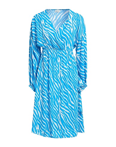SUSY-MIX Vestito midi Azzurro 100% Poliestere