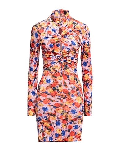 ISABEL MARANT Sheath dress Orange 85% Polyamide, 15% Elastane