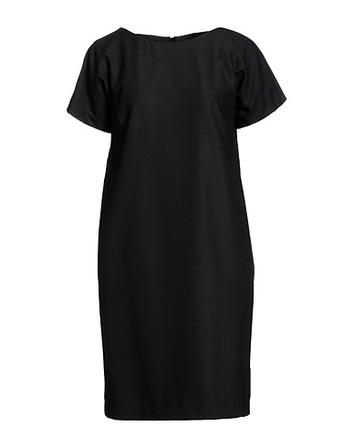 LA SARTORIA della GONNA Robe courte Noir 97% Laine, 3% Lycra®